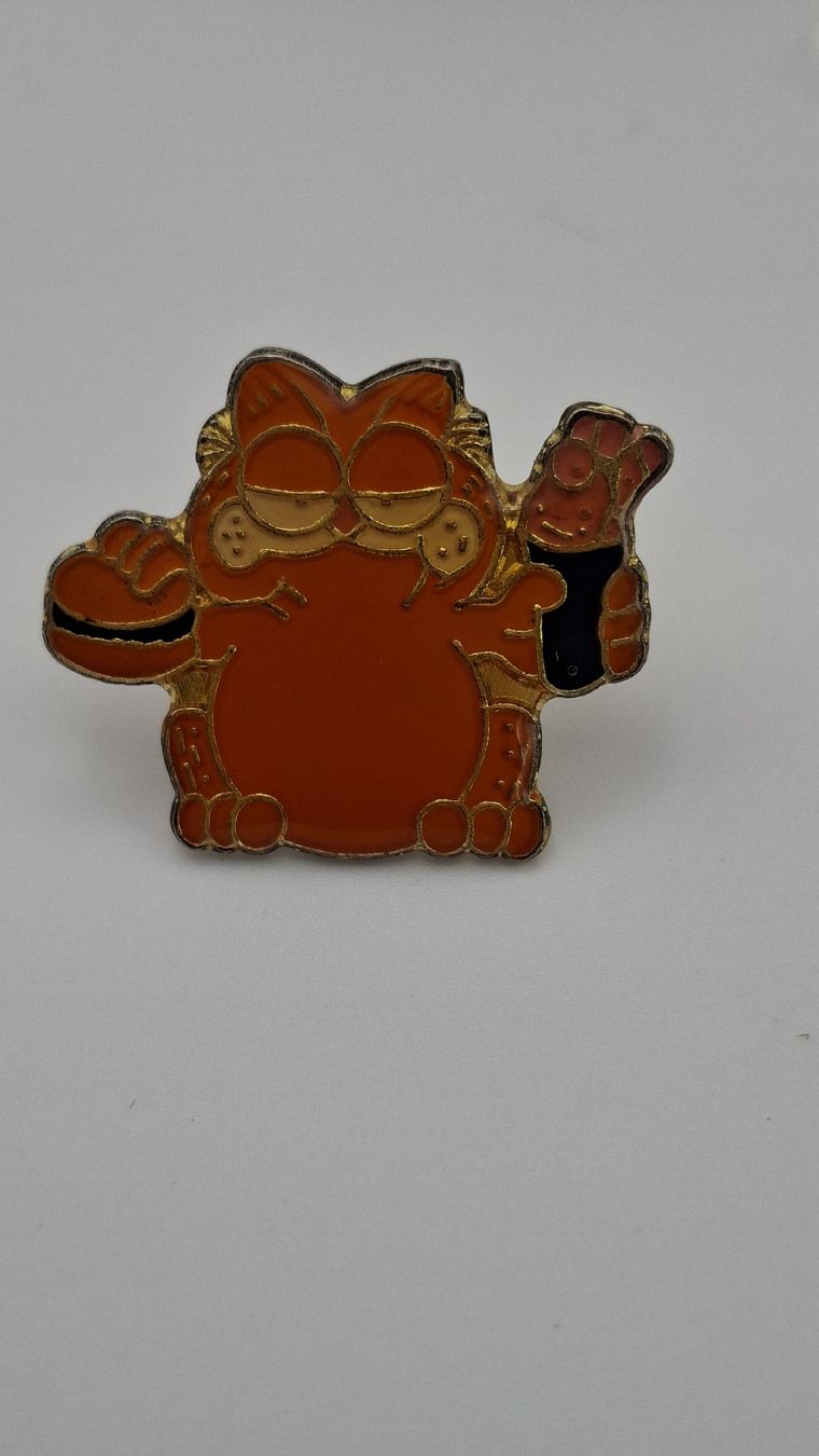 Placchette & Badge: Pin Garfield mit Cola & Burger – Usato da Kriens venduto da Wolly85