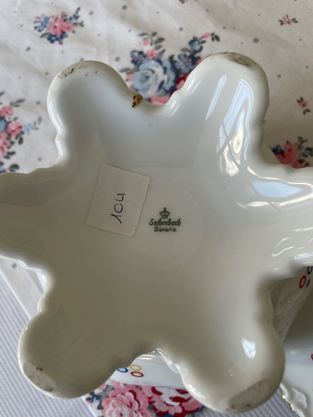 Eschenbach Ciotole: Romantische Bowle von Eschenbach Bavaria – Usato da Meisterschwanden venduto da Taragoa 4