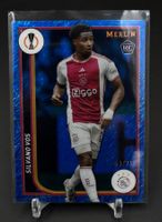 Silvano Vos 2023-24 Topps Merlin UEFA EL Blue Refractor /75