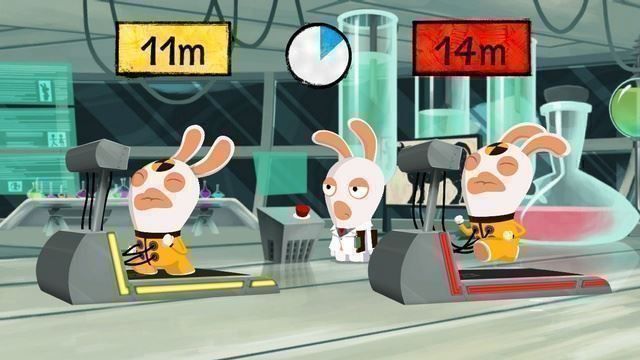 Microsoft Giochi: 😎Rabbids Alive & Kicking Kinect XB 360 – Usato da Schüpfheim venduto da Games_Spielkonsolen 3
