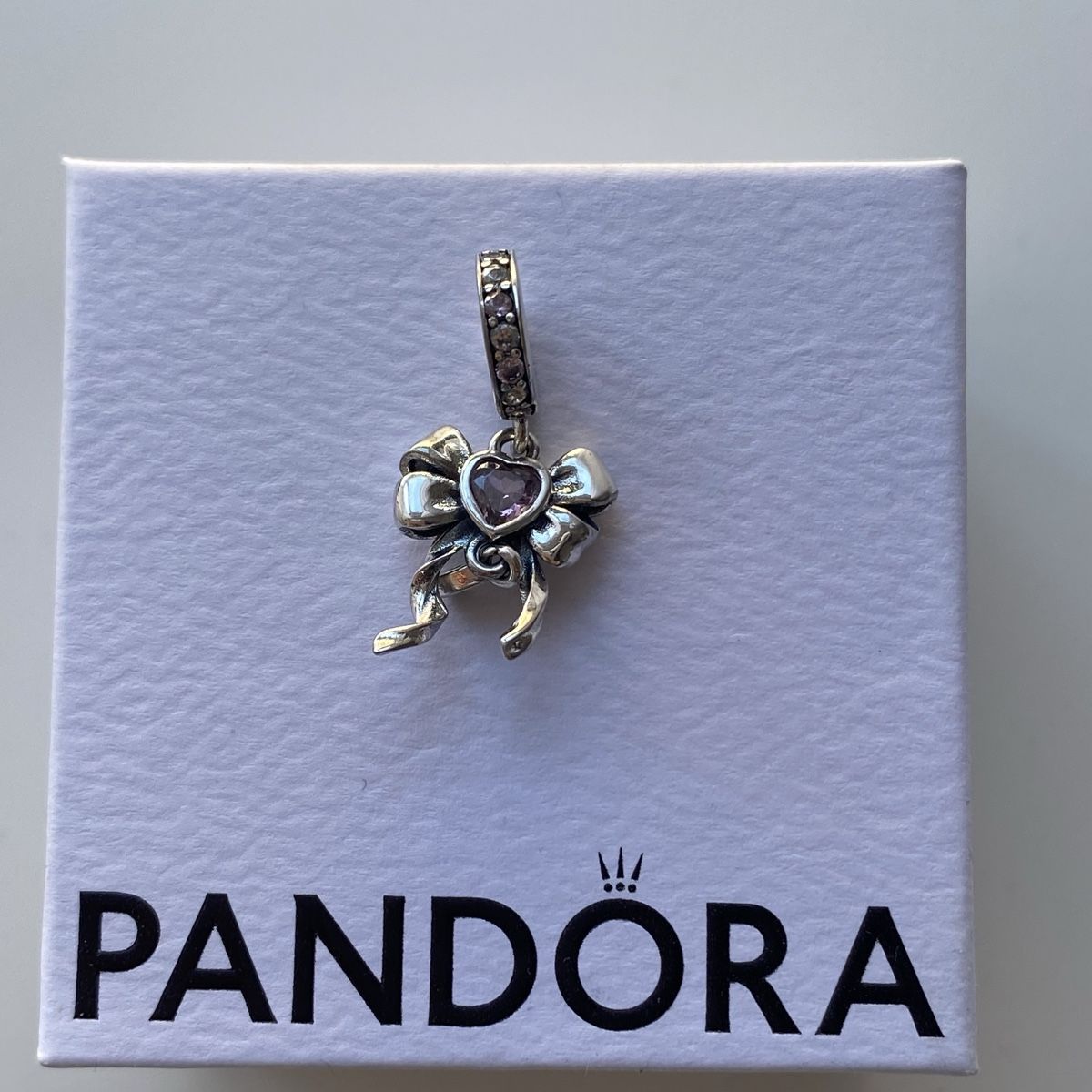 Pandora Anhänger: Pandora Silber 925 Fliege Herz Charms – Neu (gemäss Beschreibung) aus Givisiez von dor_xb9k