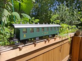 Hermann Rail C 9621 Spur 0, 2-Achser, 2 Leiter DC, mit OVP
