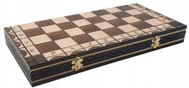 Schachbrett Urans Schachspiel neu aus Holz 