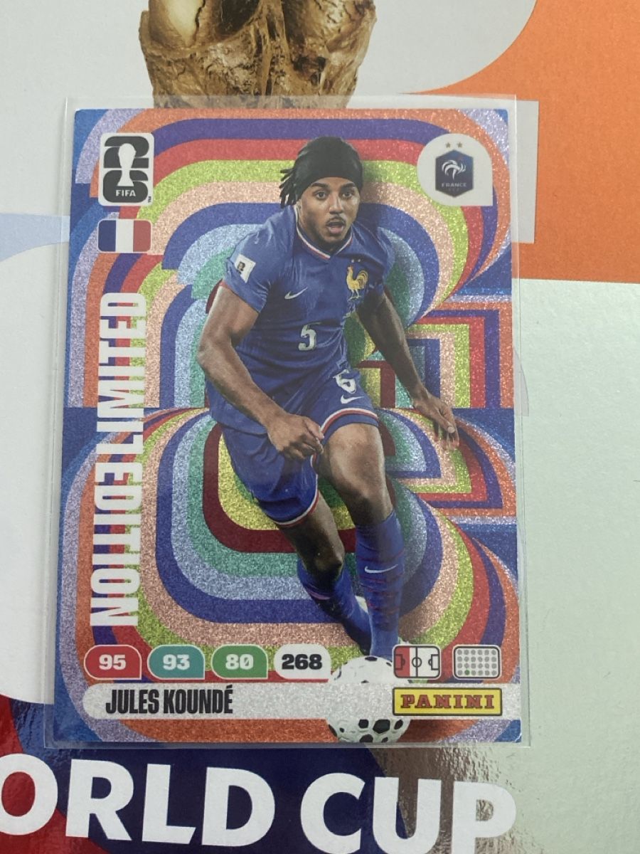Panini Carte collezionabili: Limited Edition Jules Koundé Panini – Nuovo (secondo la descrizione) da Winterthur venduto da SeanTrieb