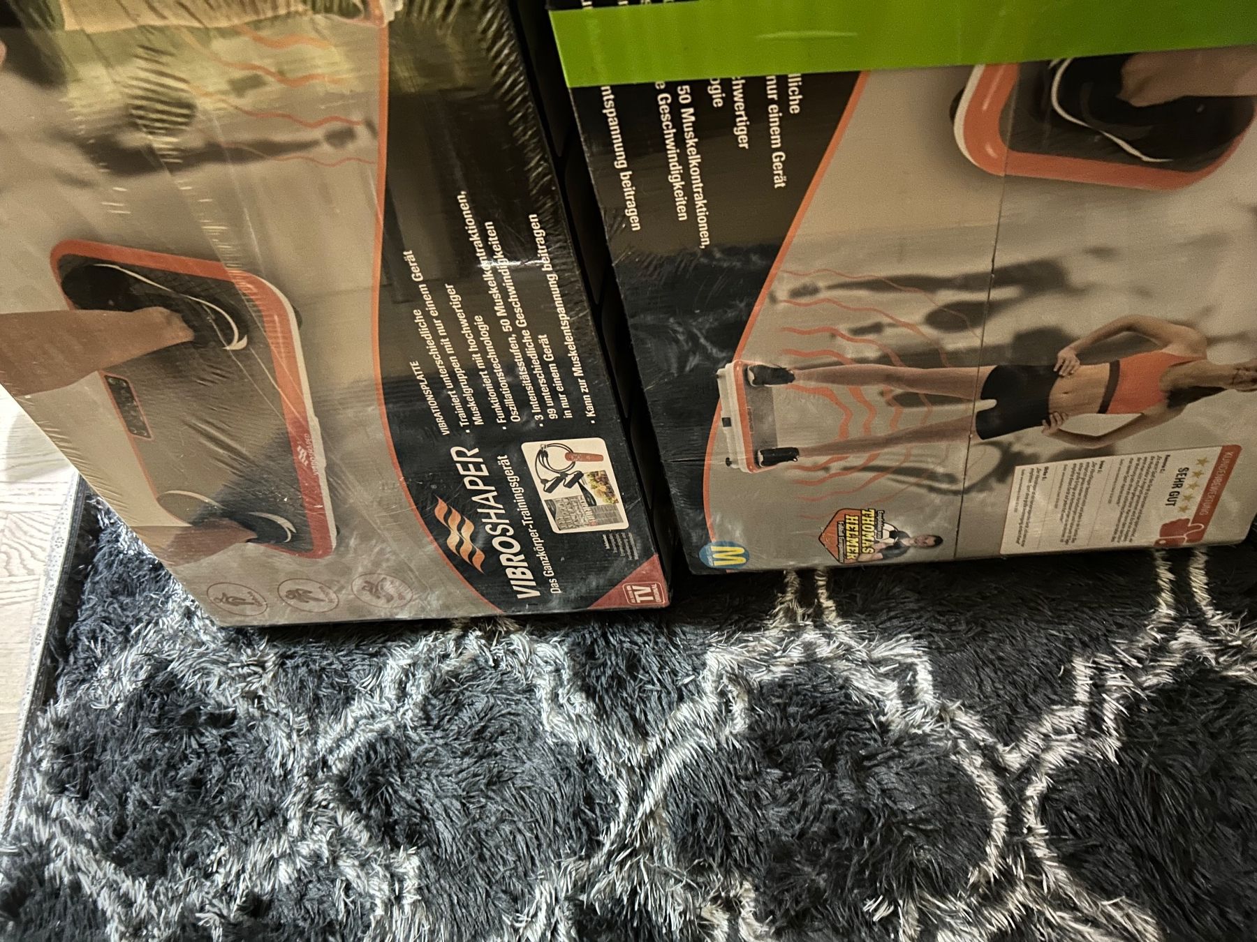 Vibroshaper Hometrainer: Vibroshaper Original verpackt 2 Stück – Nuovo e nell'imballaggio originale da Zeiningen venduto da Rakkon1 1