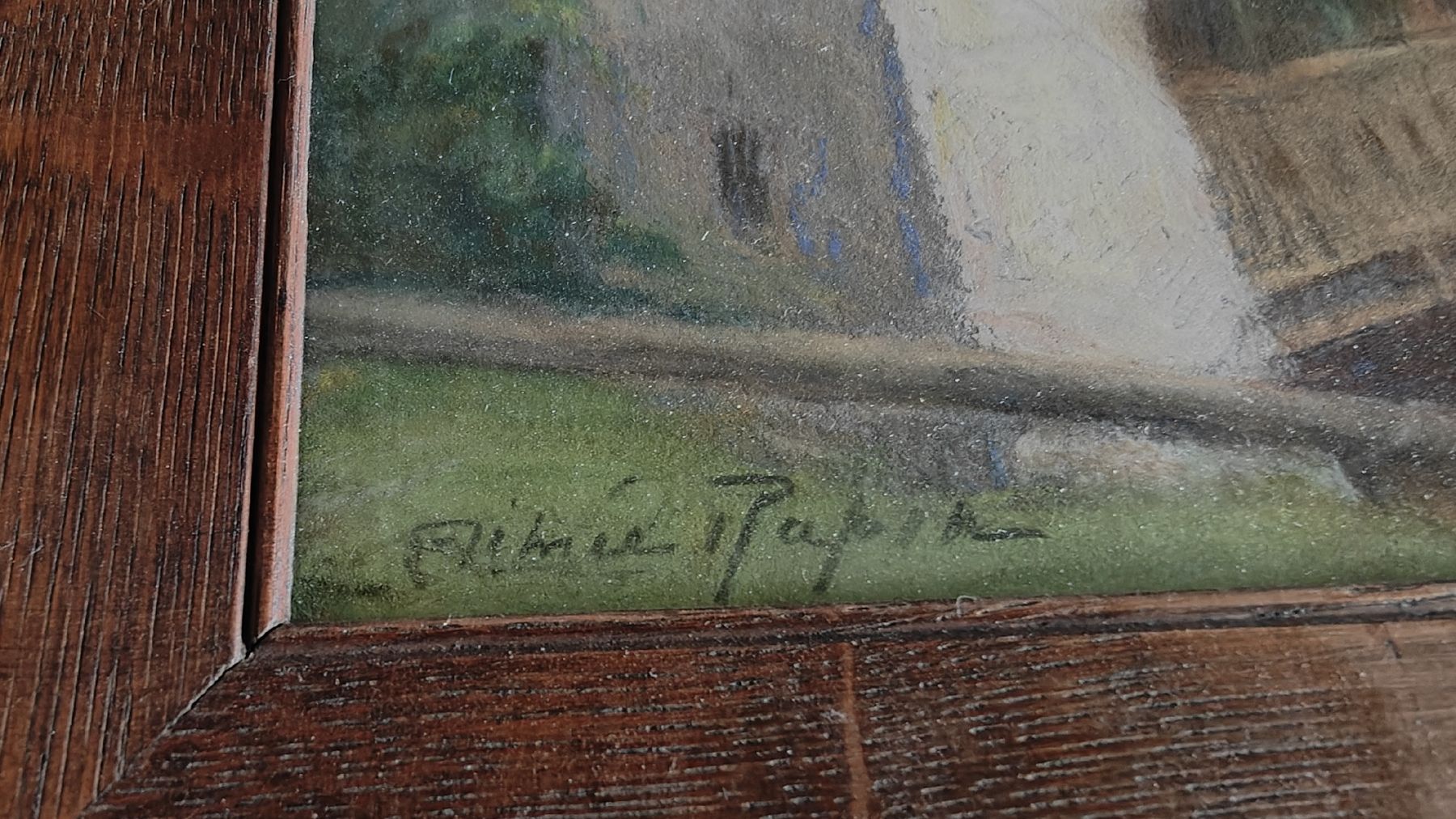 Gemälde: Aimée Rapin , Salvan , Valais – Gebraucht aus Meyrin von olico01 3