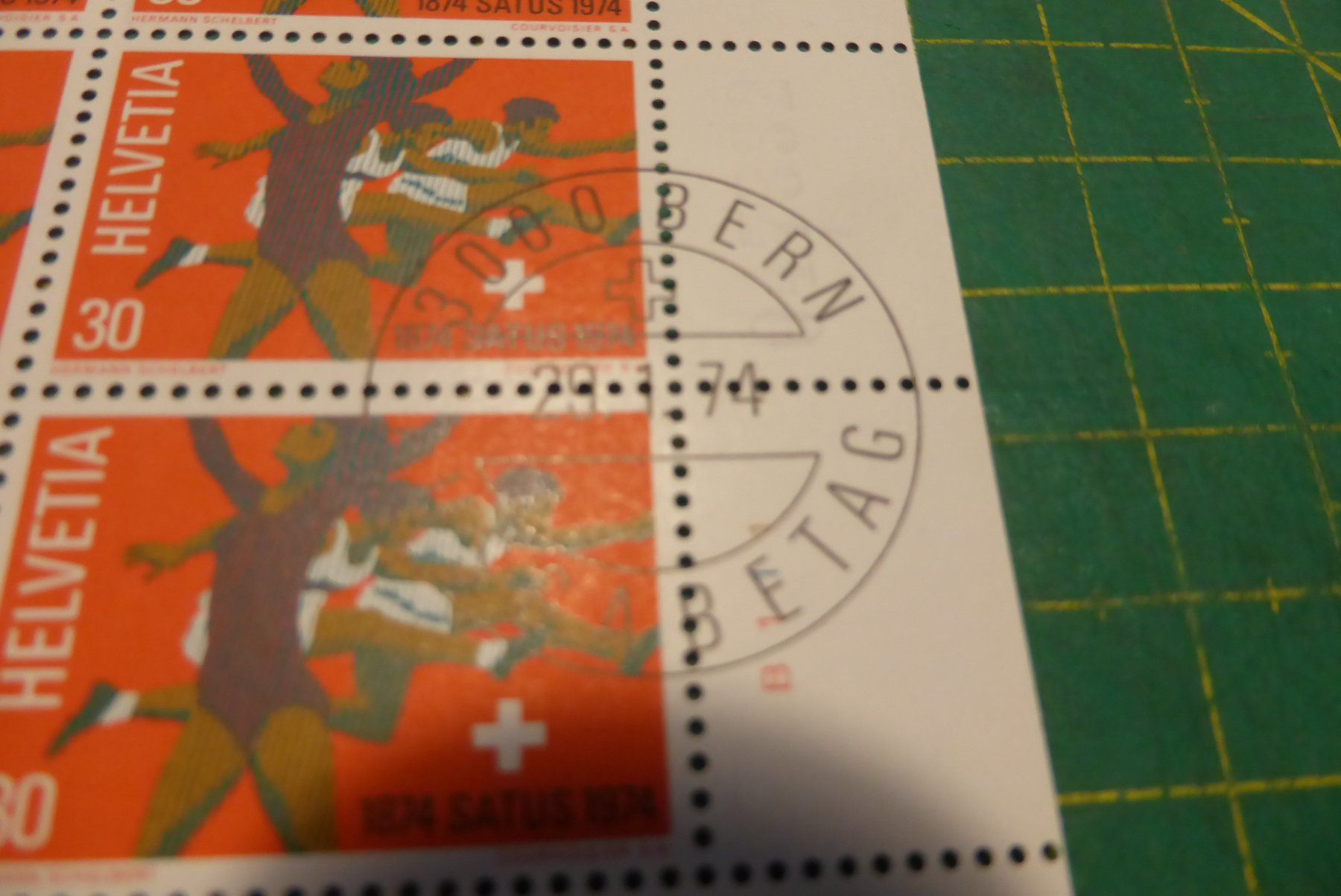 Tutti i francobolli: CH - Briefmarkenbogen - Sport 29.01.1974 – Nuovo (secondo la descrizione) da Brunnadern venduto da lesezirkel 1