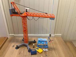 PLAYMOBIL 9399 Baukran mit Zubehör