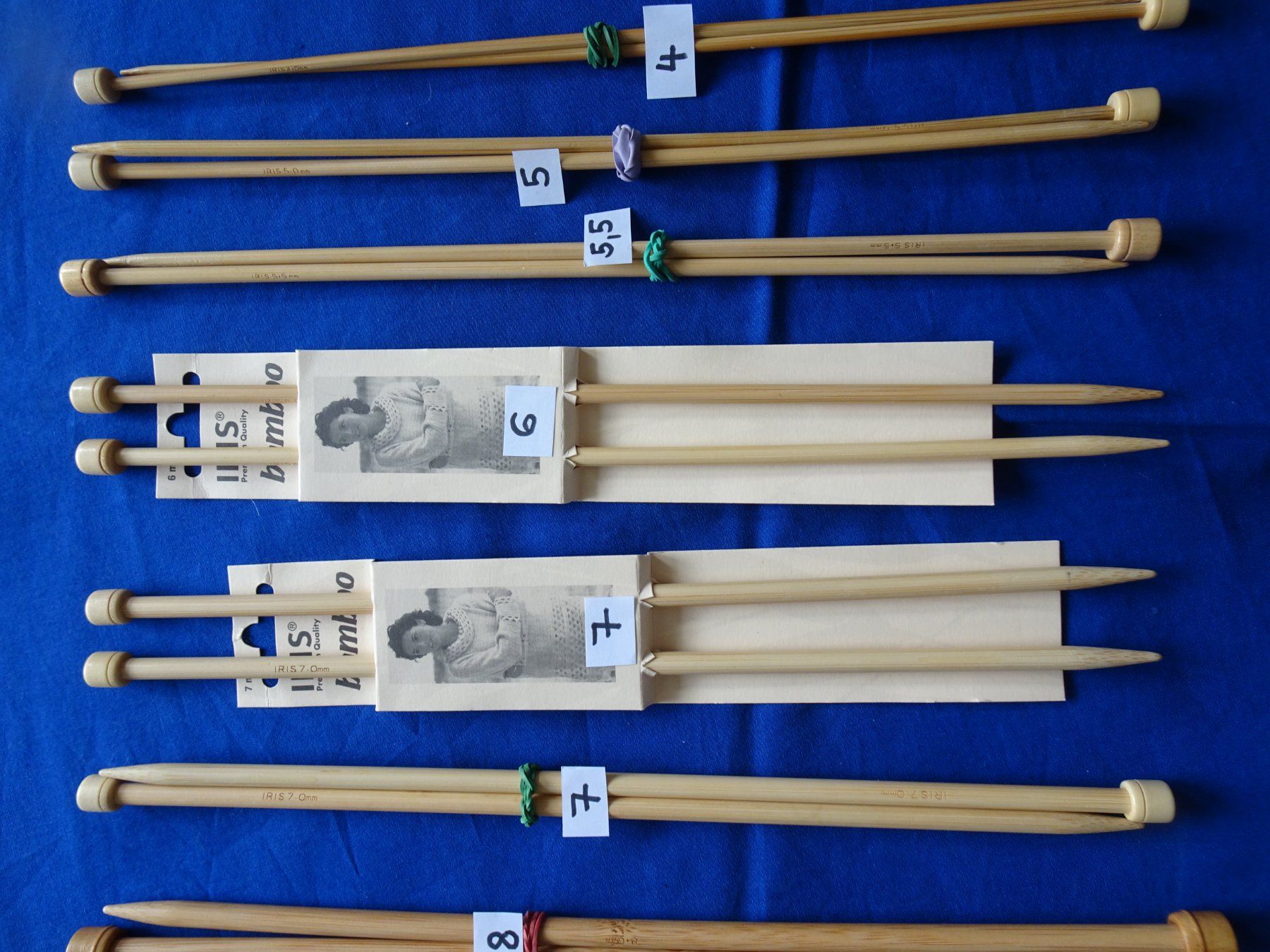 Ferri: BAMBUS Stricknadeln 9 Sets = total 18 Stricknadeln – Nuovo (secondo la descrizione) da Berikon venduto da Ponderoso 3