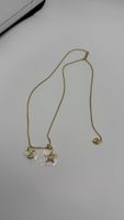 Dior Gold Necklace 60cm lang (Adjustable length) Dior box