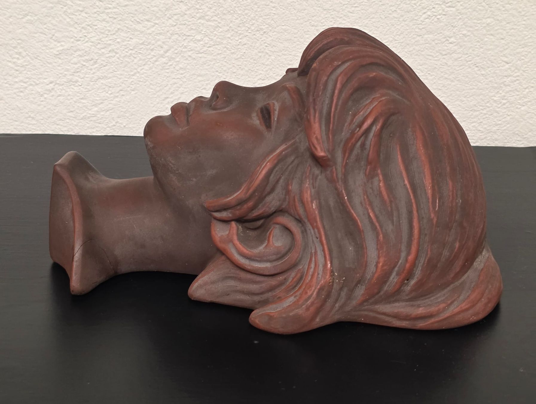 Sculture & Statue: Büste Kopf Mädchen Handarbeit Germany – Usato da Rheinsulz venduto da Dred 4