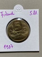 Finlande - 5 Markka - 1987