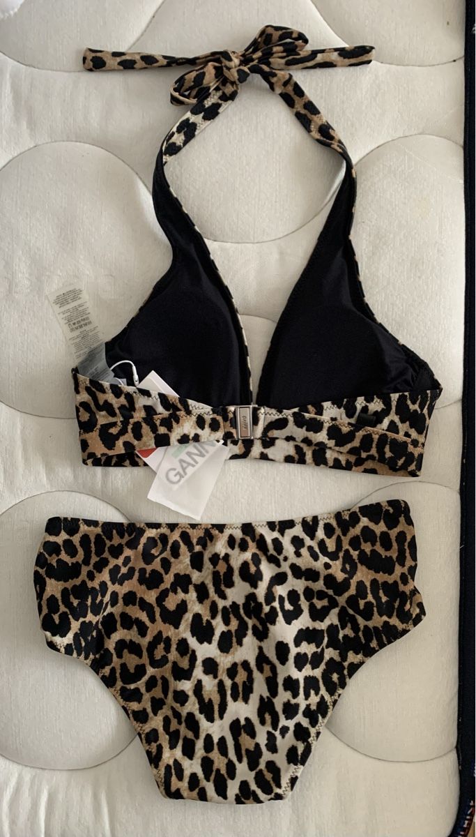 Ganni Costumi da bagno & Bikini: Bikini léopard Ganni – Nuovo e nell'imballaggio originale da Genève venduto da rez_c6c6 1