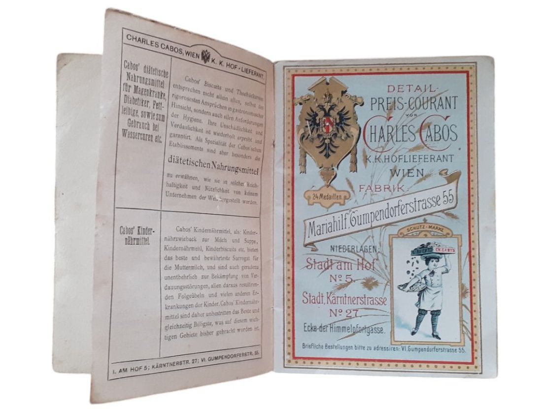 Documenti: Werbung Katalog Bäckerei um 1889 – Usato da Mörschwil venduto da aik_x8mc 6