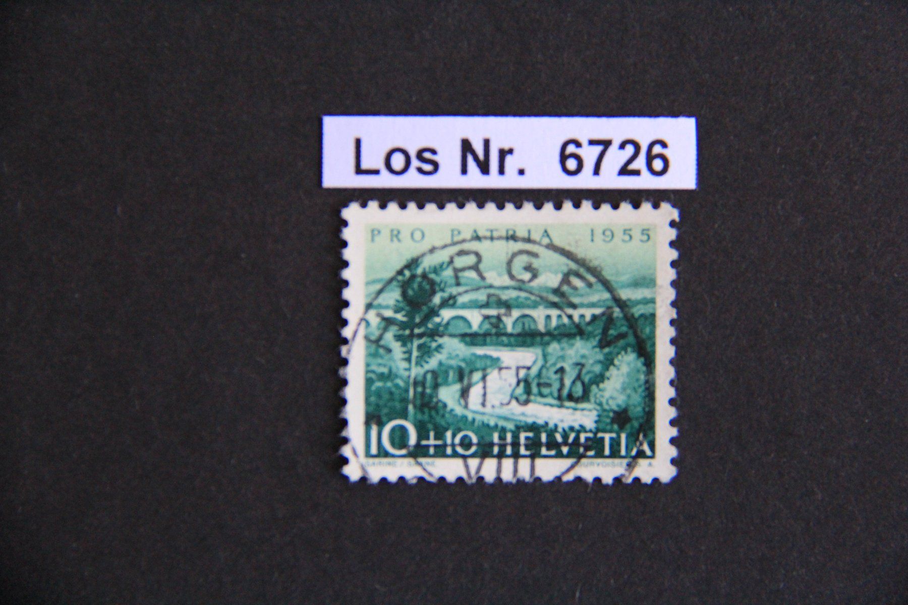 Alle Briefmarken: PP 1955 sauberer Vollstempel                        Los 6726 – Gebraucht aus Volken von jukon65