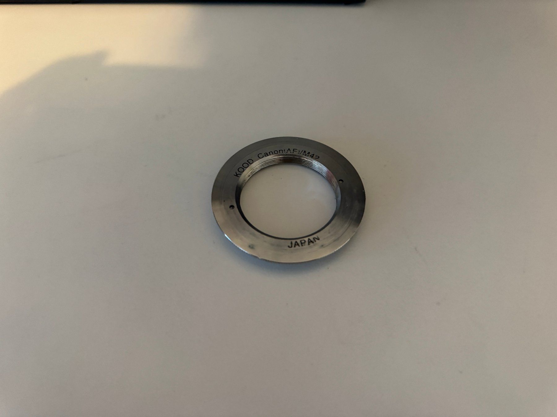 Canon Adattatori foto: Kood Canon AF zu M24 Objektiv Mount Adapter Ring – Usato da Rheinfelden venduto da Eldritchwitch