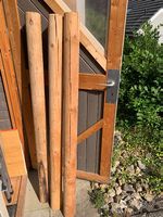 Holzpfosten