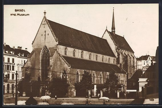 Cartes postales: AK Basel, Historisches Museum – D'occasion à Berlin par bartko-reher