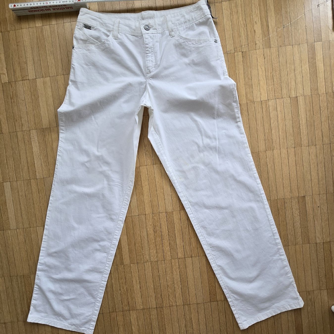 Bonita Pantaloni: Weisse Bonita Hose – Usato da Laufenburg venduto da may_r2st 1
