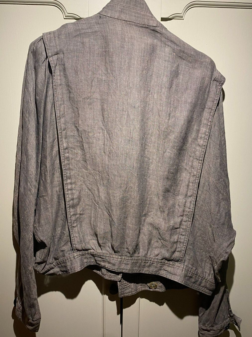 Giacche: DAMEN JACKE ,GRAU-LEINEN – Usato da Meienried venduto da ManuelaBoutique 6