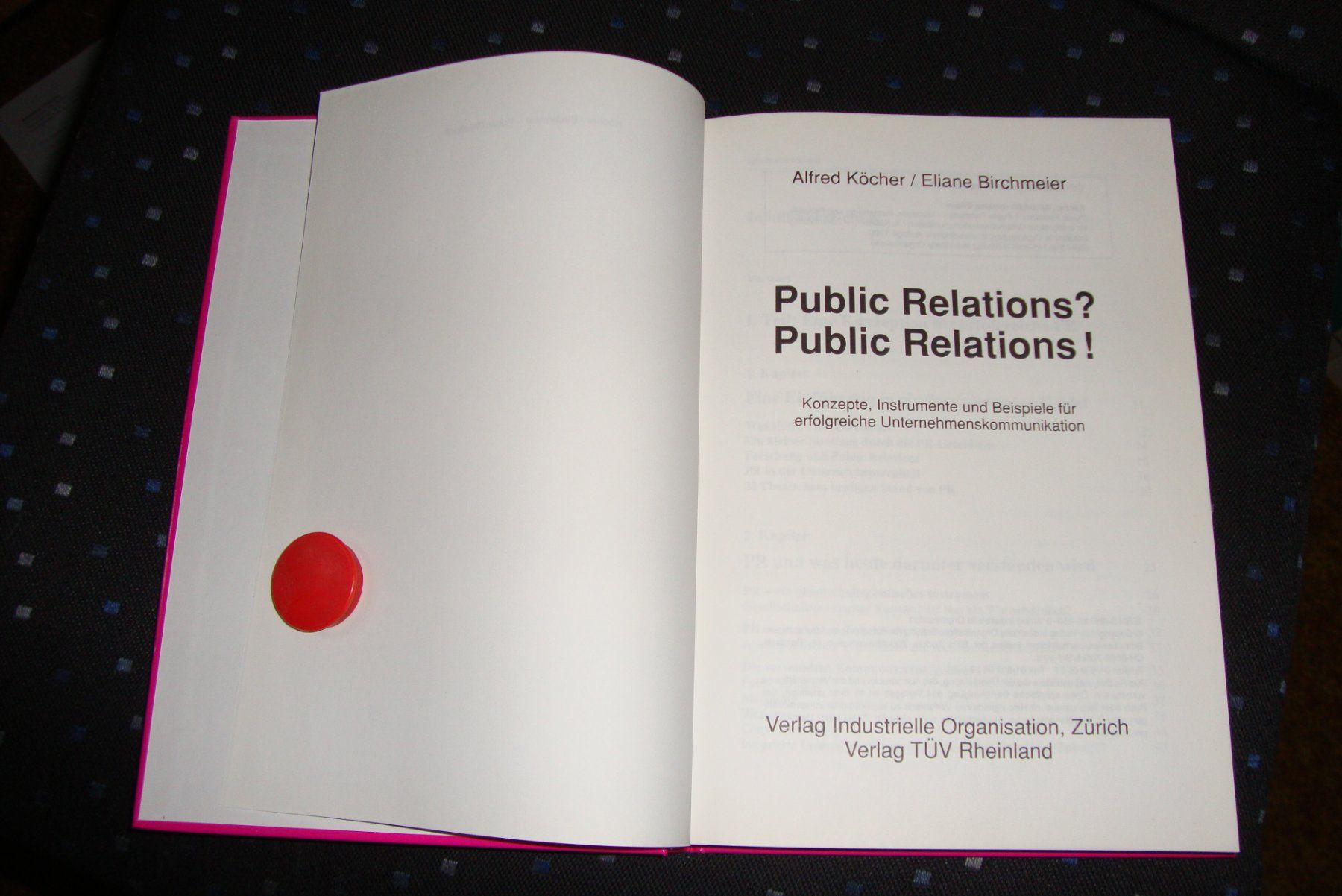 Libri: Public Relations? Public Relations! - Buch 266 Seiten – Usato da Bern venduto da carola31 3