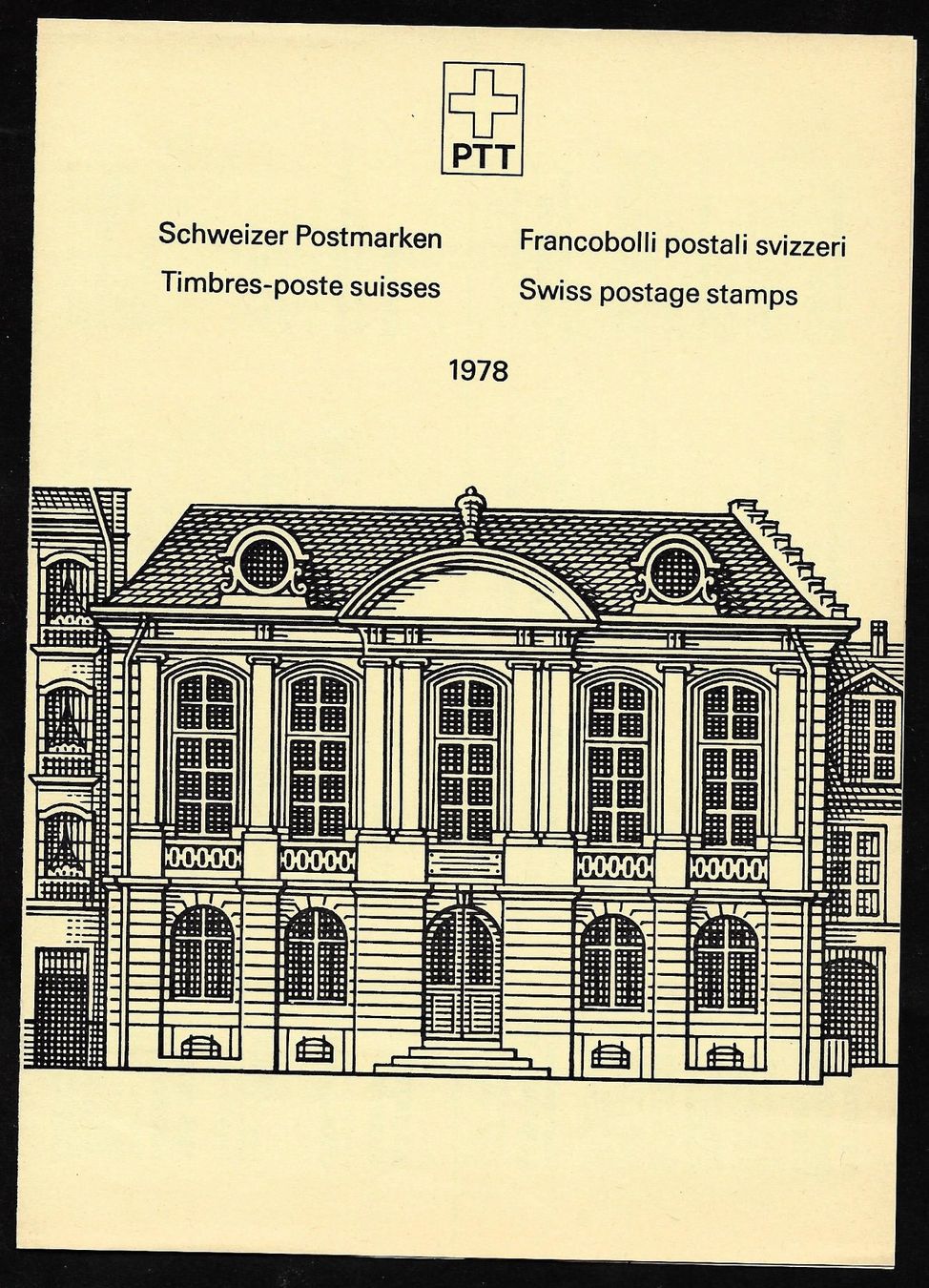 Tutti i francobolli: Jahrbuch 1978 tadellos postfrisch ** – Nuovo e nell'imballaggio originale da Zürich venduto da Alain-Phila 2