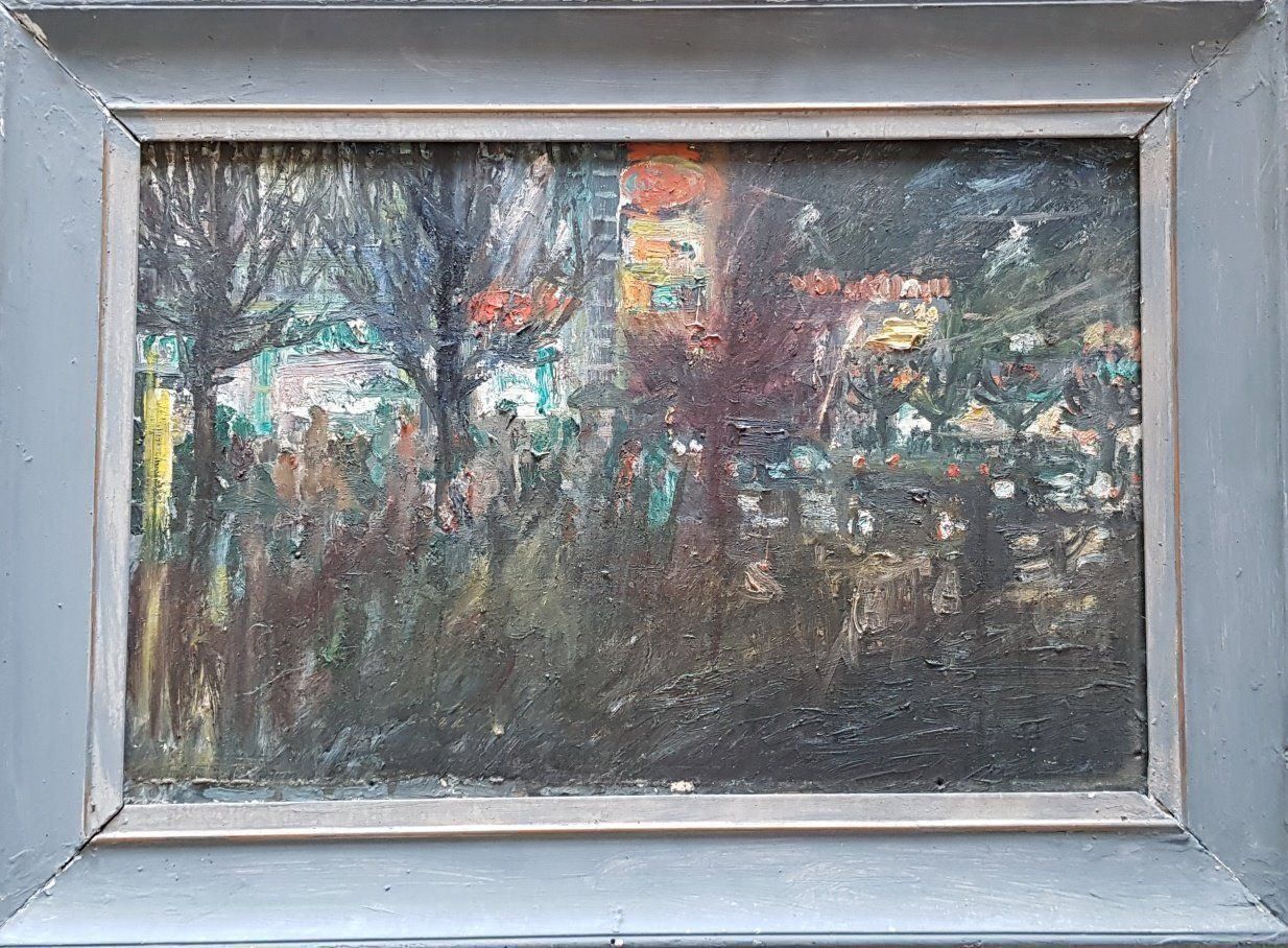 Dipinti: Erwin Schürch  -     Pilatus Strasse  - Schweizer Kunst – Usato da Horw venduto da Kunstreich7 9