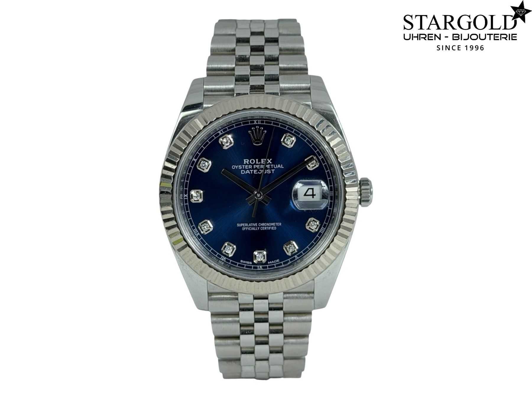 Rolex Uhren: Rolex Datejust 41 - 126334 – Gebraucht aus Zürich von Stargold-Uhren