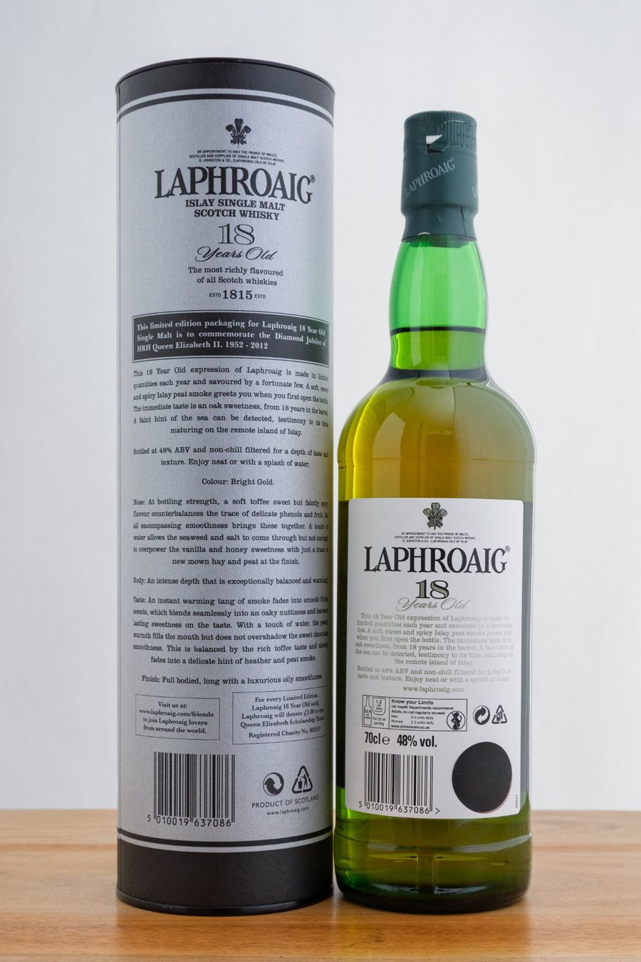 Laphroaig Bevande alcoliche: Laphroaig - Diamond Jubilee - 18Y – Nuovo e nell'imballaggio originale da Zofingen venduto da maltpoint 1