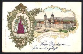 Litho Einsiedeln, Maria Einsiedel, Klost