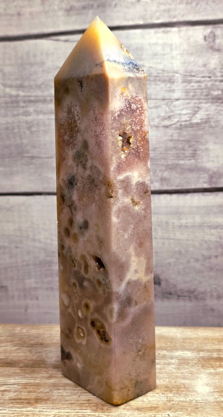 Minerali & Pietre curative: Pink Amethyst Obelisk 880g – Nuovo e nell'imballaggio originale da Matzingen venduto da Shay_Crystalz 3