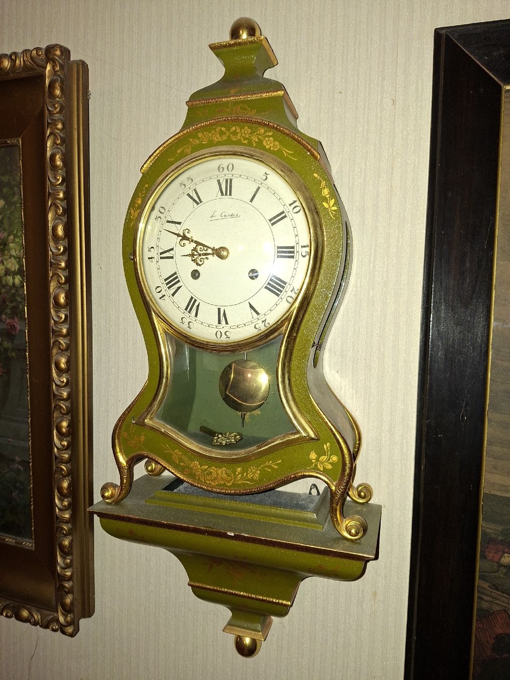Orologi da terra & Orologi da parete: Antike Wanduhr, Le Castel – Usato da Boll venduto da romanm0