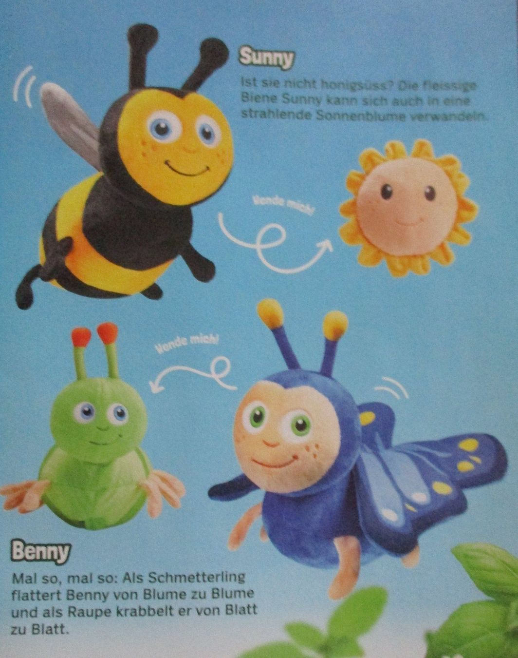 Coop Spielzeuge: Coop Kräutergarten 3 Wende Plüschtiere – Neu und originalverpackt aus Flumenthal von novbra 1