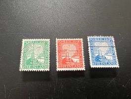 Deutsches Reich 1925 MiNr. 372-374  gest.  (5024)