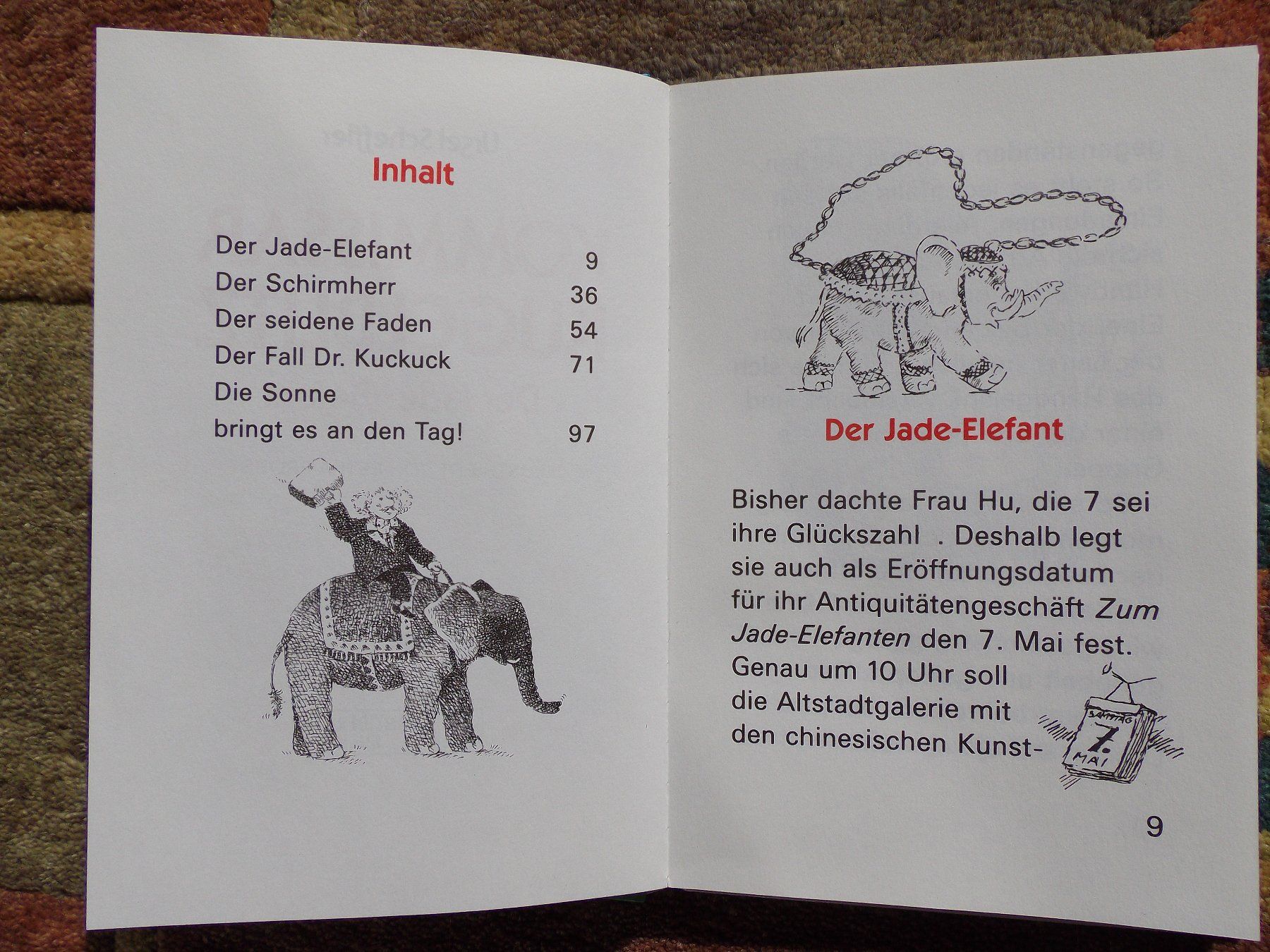 Bücher: Kommissar Kugelblitz - Der Jade-Elefant – Gebraucht aus Uster von urs_75by 2