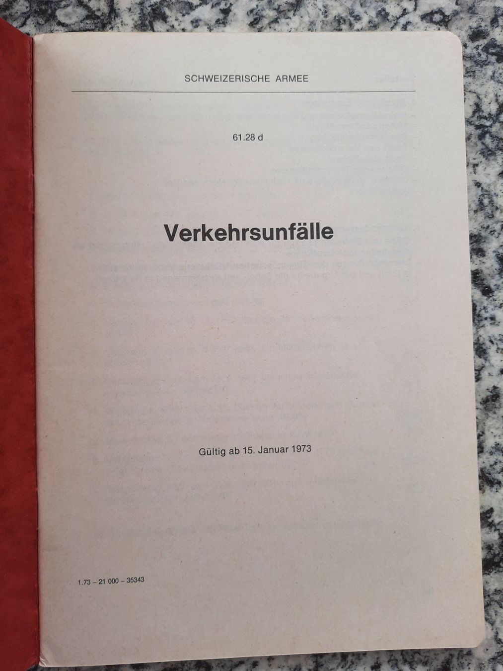 Bücher: Verkehrsunfälle – Gebraucht aus Ruswil von Sammlergeist 1