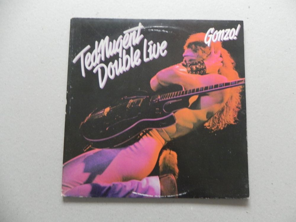 Doppel LP USA Hardrock Rock Gitarrist Ted Nugent 1978 Gonzo | Kaufen ...