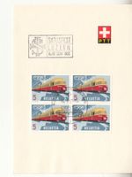 Sonderstempel A. 901 Satusfest Luzern 1962