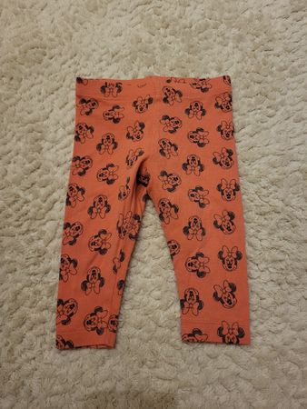 Mädchen Leggings mit Minnie Maus Muster, Grösse 62/68