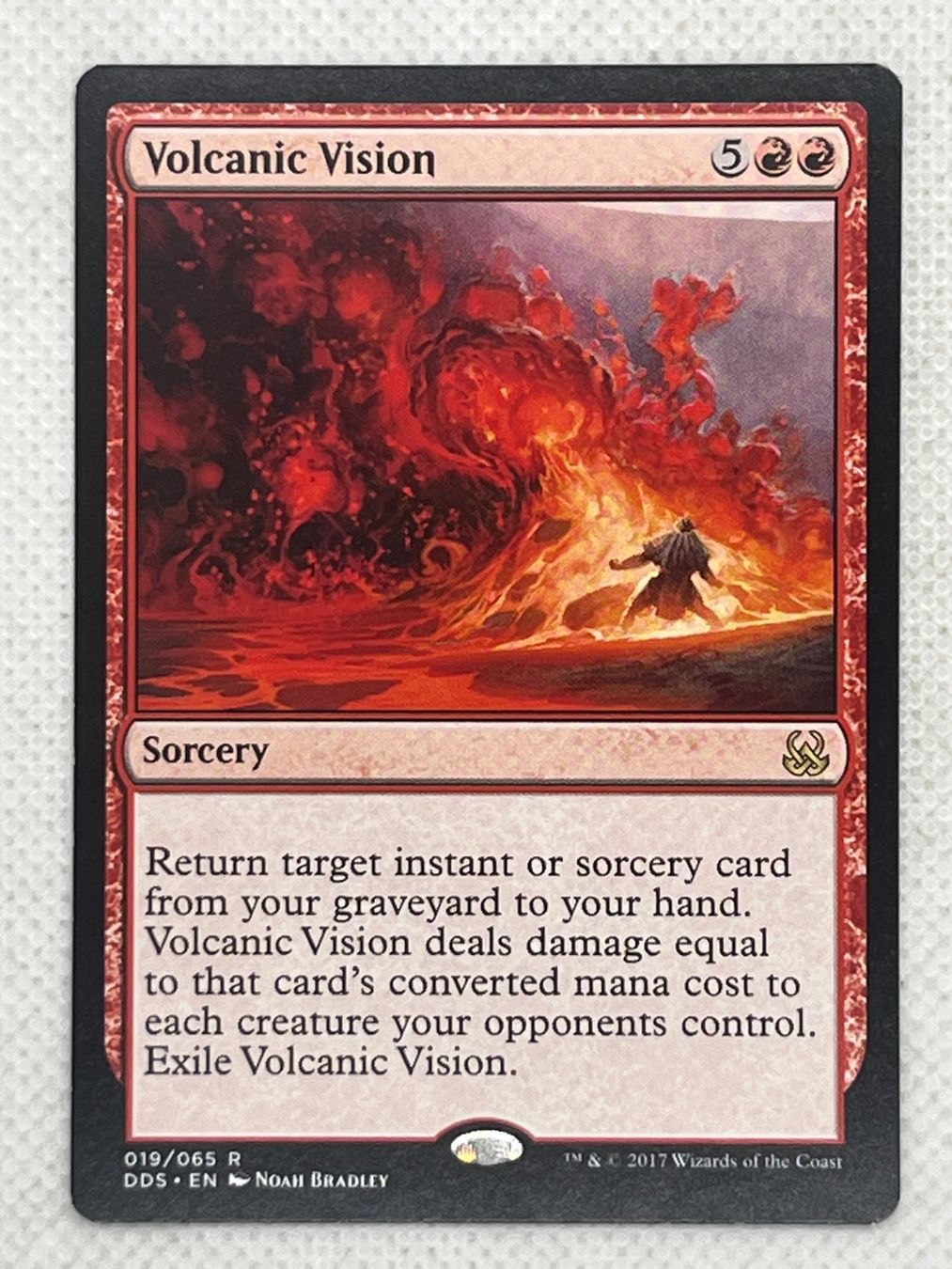 Magic The Gathering Sammelbilder & Trading cards: MTG Volcanic Vision DDS 019 Englisch Rare – Gebraucht aus Hinterkappelen von Kim1992