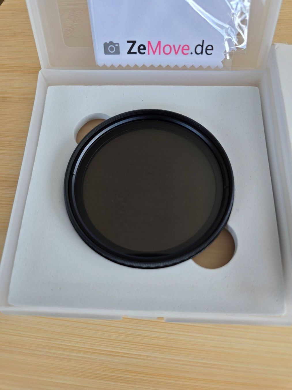 Filtri: ZeMove Dynamischer Filter ND2-ND400 62mm Neu – Nuovo e nell'imballaggio originale da Rorschacherberg venduto da Scharfeegge 2