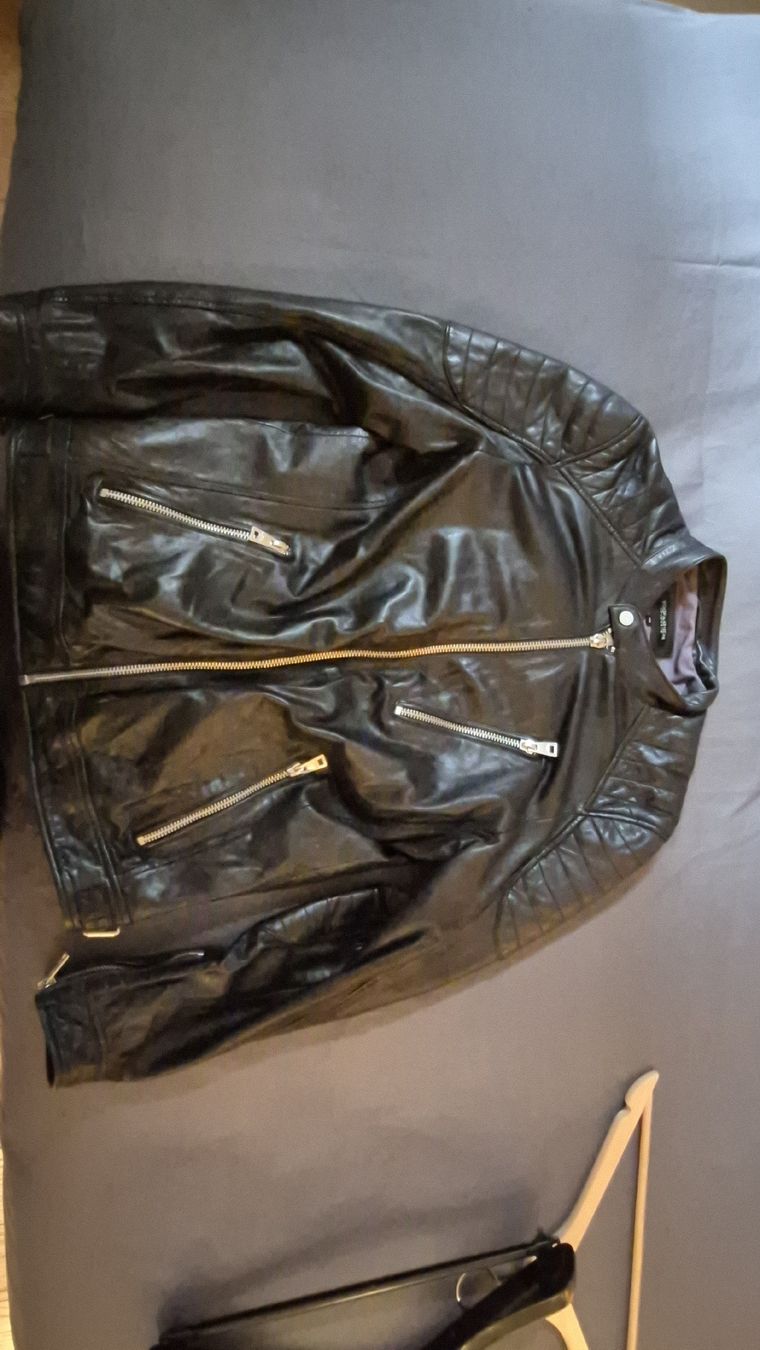 Giacche: Giacca Biker taglia 50 pelle nera – Usato da Genestrerio venduto da RUSTY_VIK 9