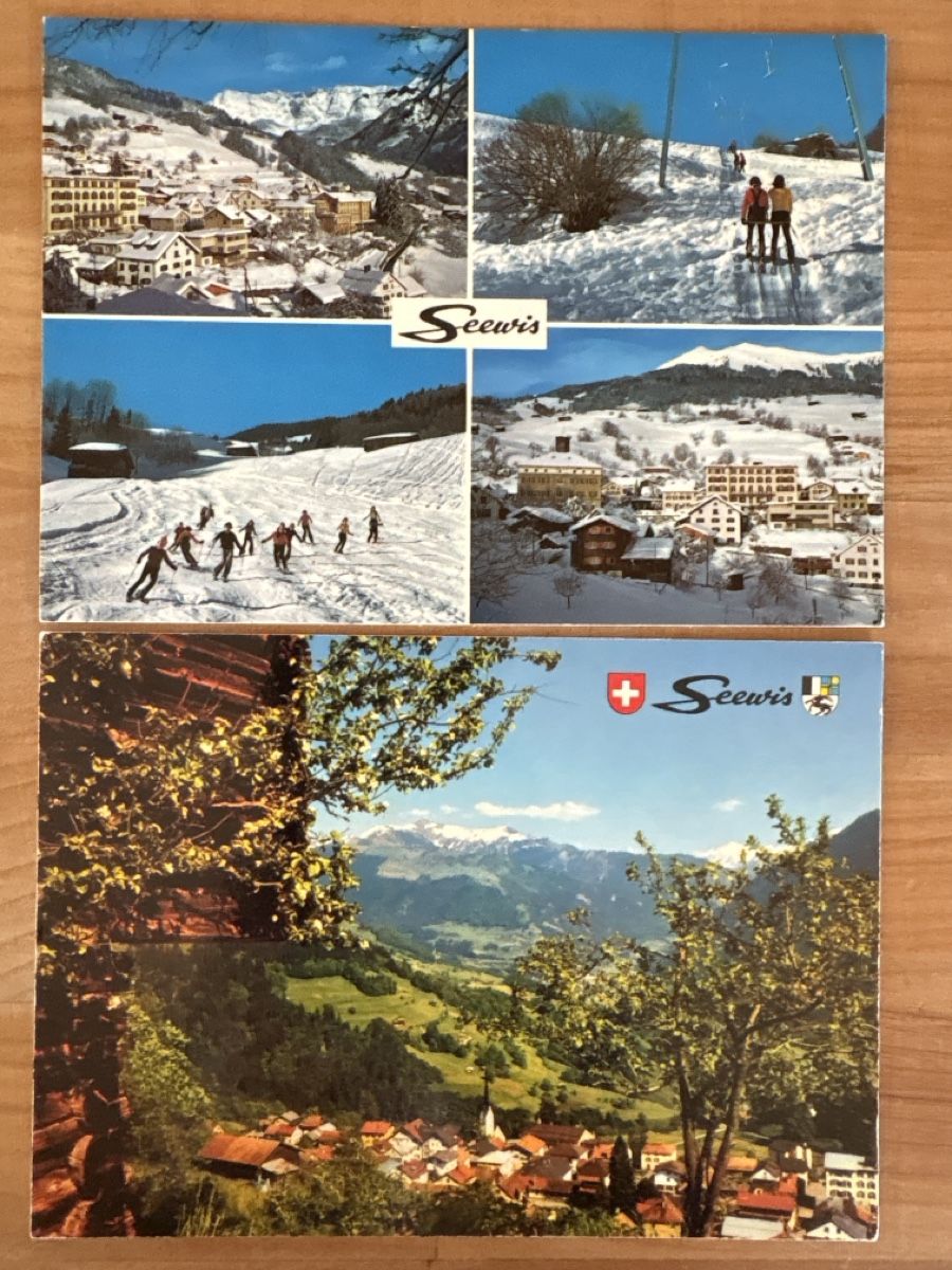 Cartoline postali: AK von Seewis – Usato da Rümlang venduto da Brieftaube2
