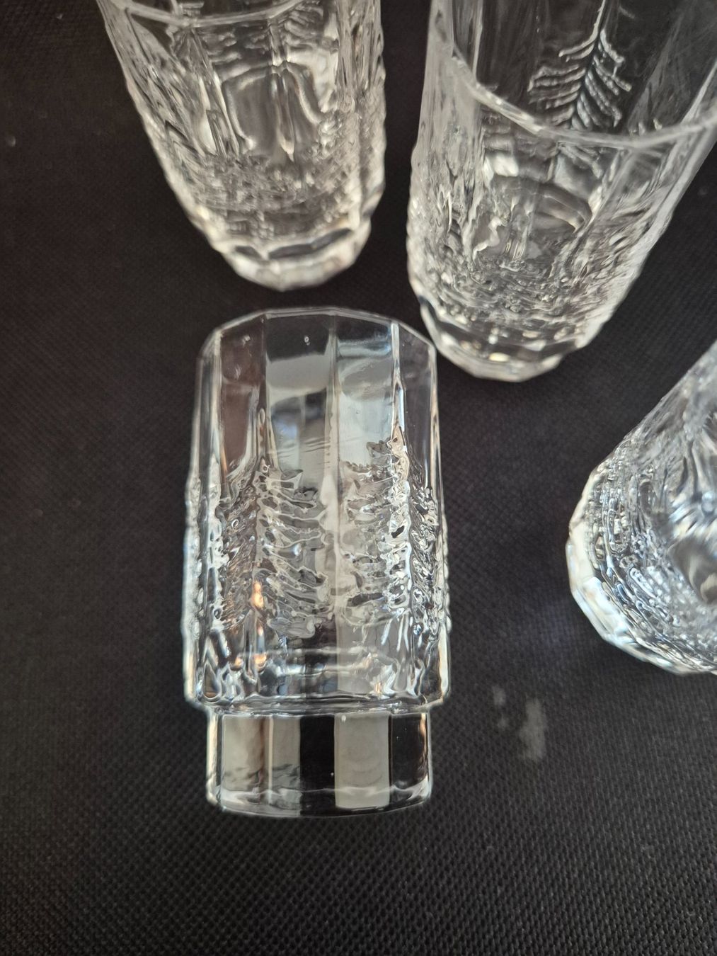 Iittala Bicchieri: Iittala Kuusi Schnapsgläser – Usato da Oberdiessbach venduto da Finland1977 2