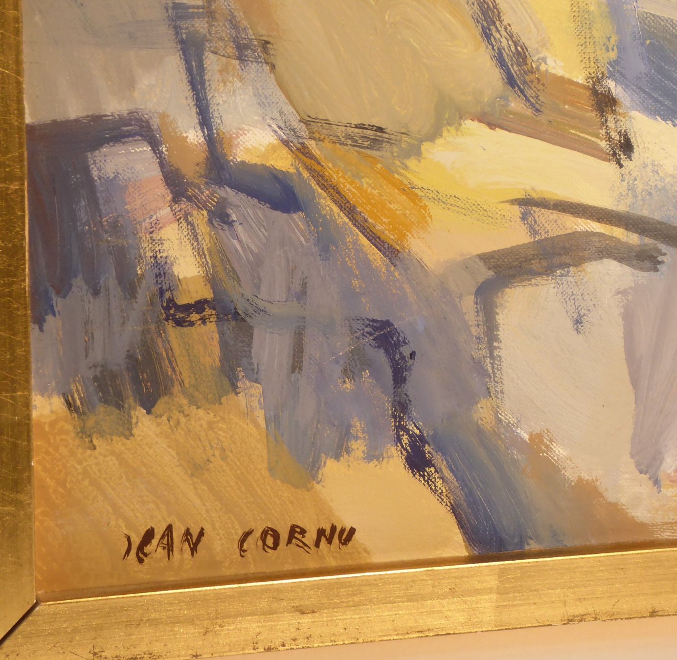 Dipinti: Gemälde von Jean Cornu – Usato da Bern venduto da blaukreuz-brocki_BE 2