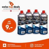 4x Gaskartusche Kempa P220 - Survival/Outdoor/Camping