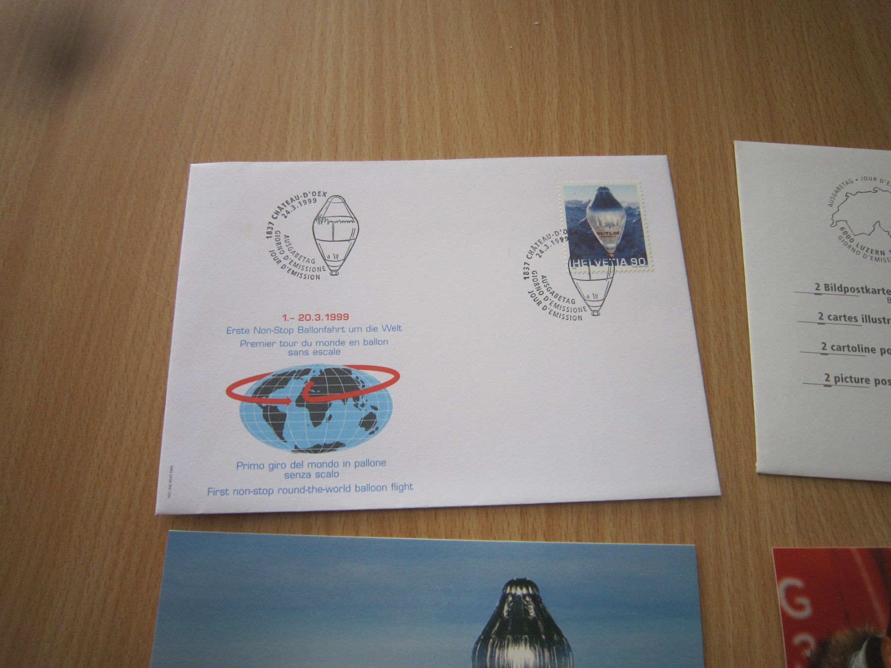 Tutti i francobolli: S2 Orbiter 1999 Maximumkarten und FDC Brief – Usato da Giubiasco venduto da sal_9j6w 1