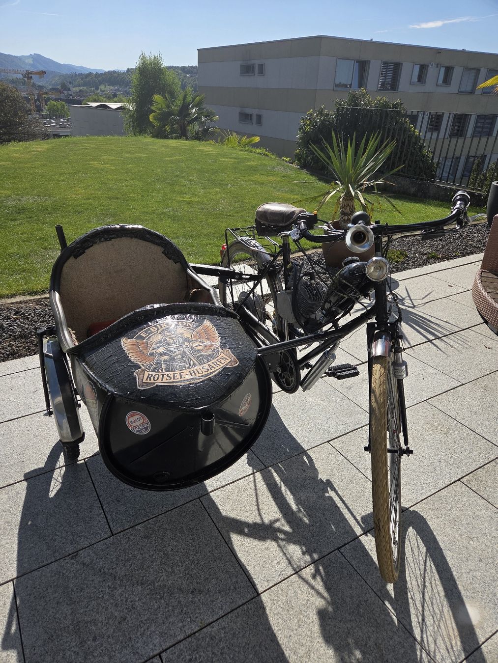 Biciclette: Fahrrad mit Seitenwagen – Difettoso da Ebikon venduto da Hubi84 3