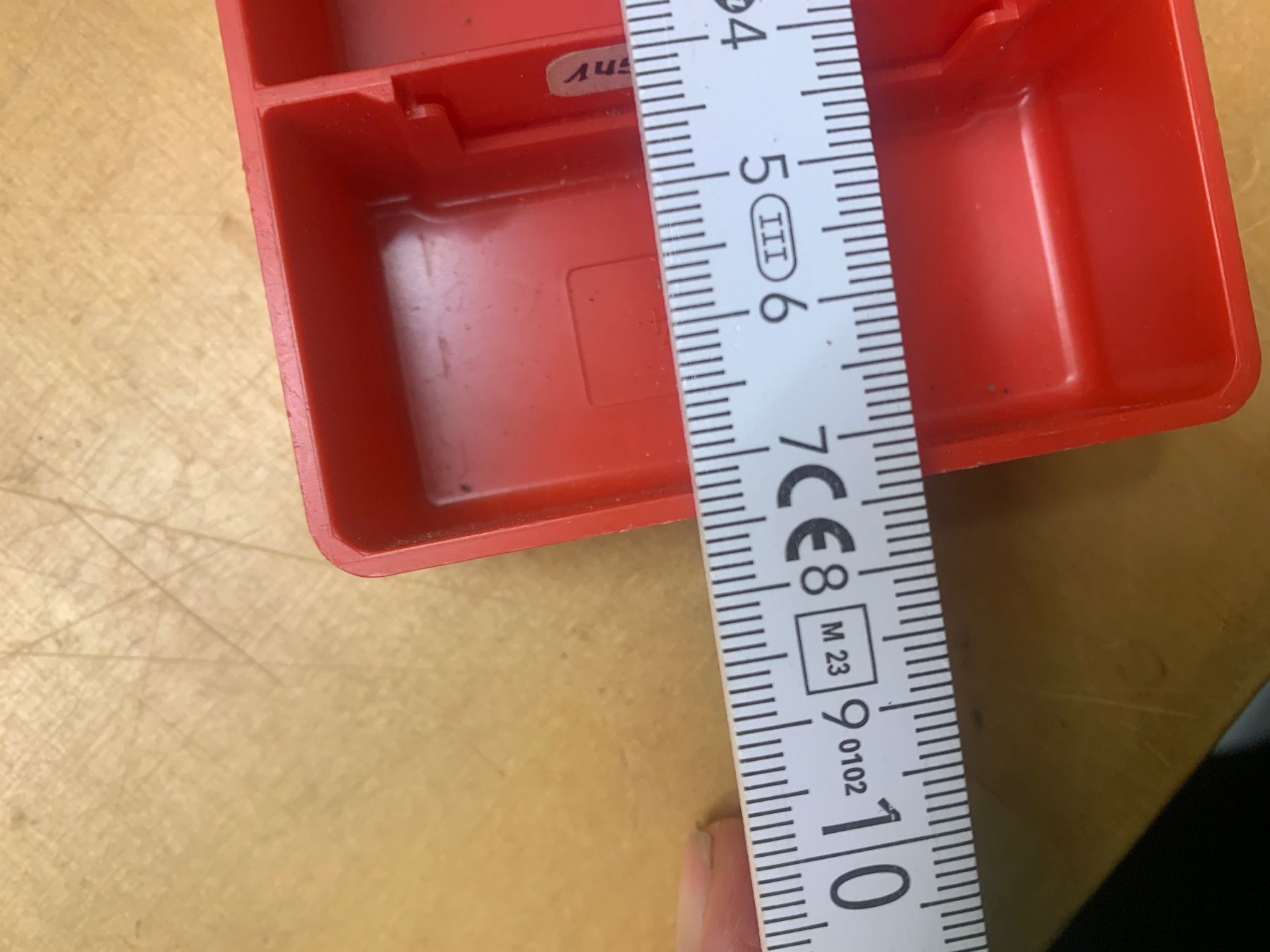 Lista Contenitori & Simili: Lista Einsatzboxen rot Kunststoff gebraucht – Usato da Wildegg venduto da Elefant42 2