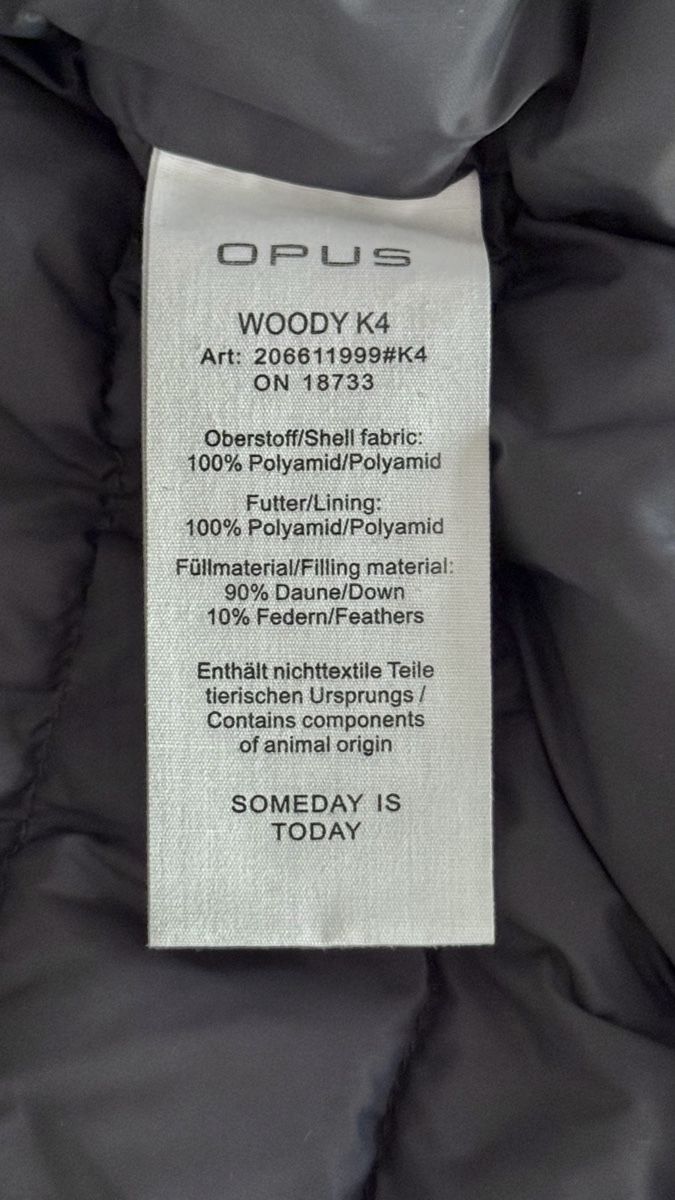 Opus Gilets & Westen: Opus Daunenweste grau – Gebraucht aus Basel von Ubud1 3